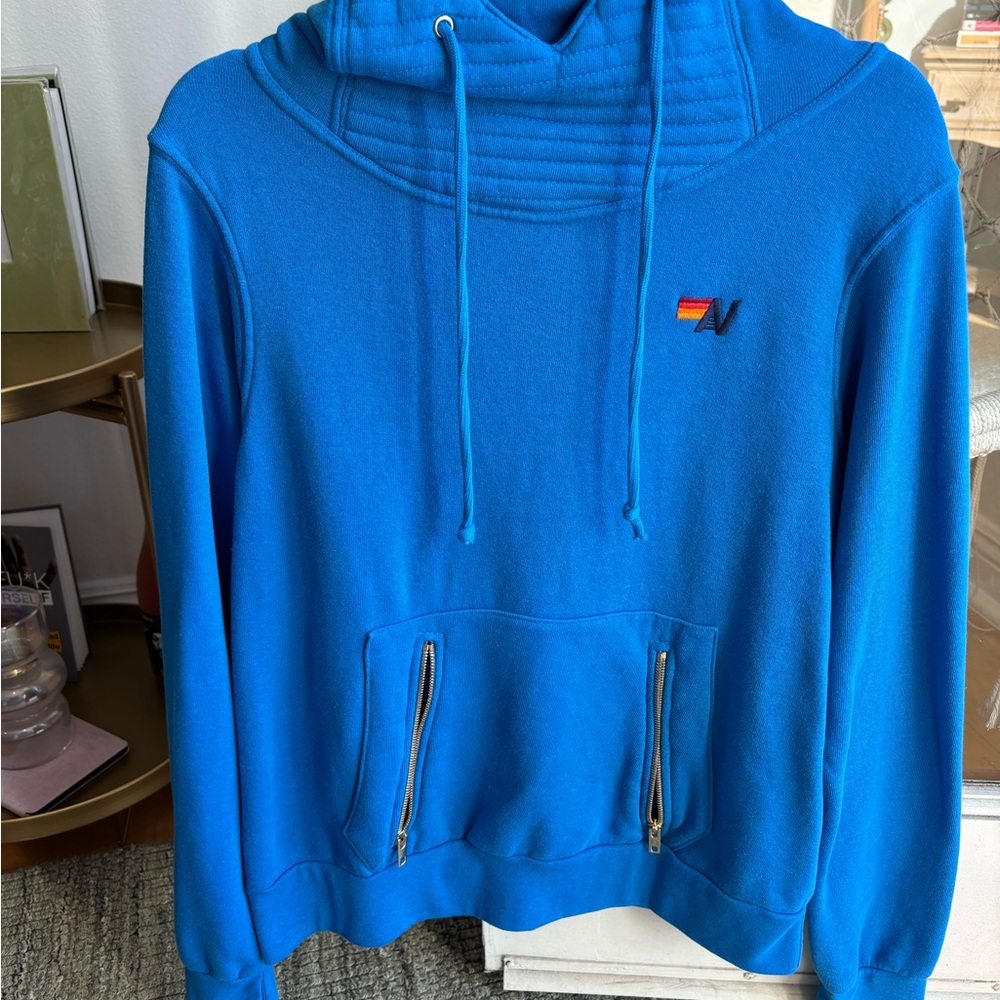 Aviator Nation Ninja pullover blue hoodie